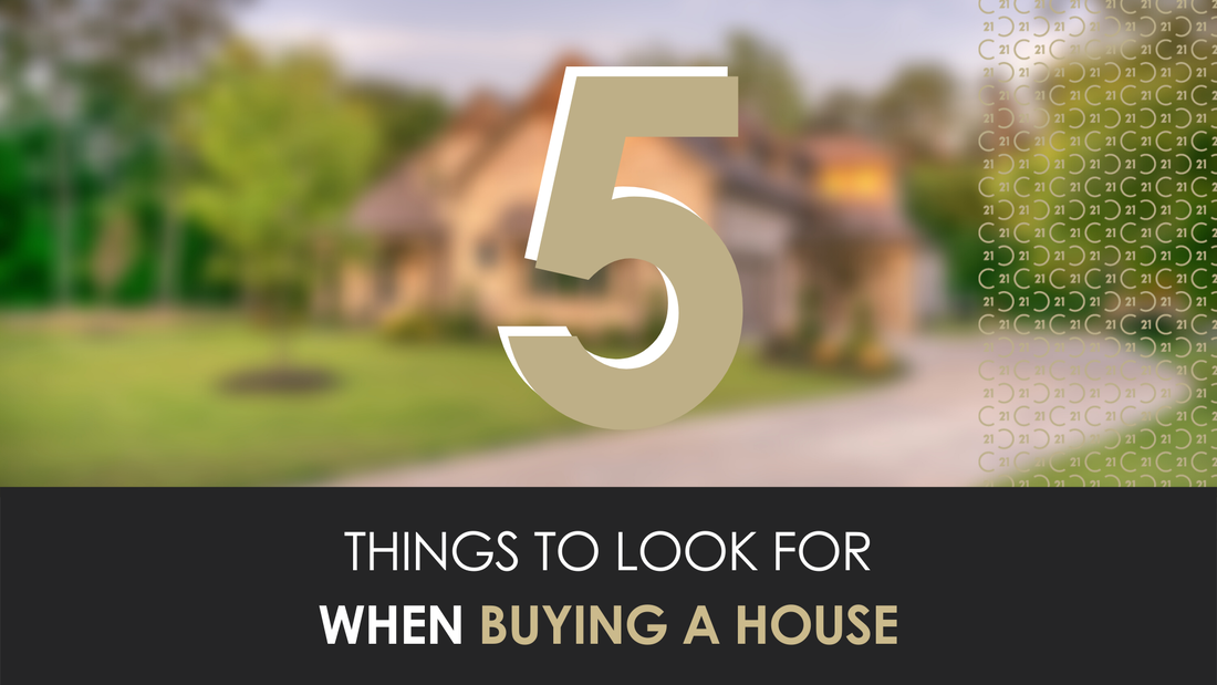 Five Things to Look For When Buying a House