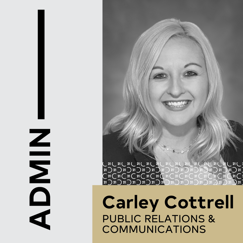 Carley Cottrell, Public Relations and Communications Director at CENTURY 21 Elite
