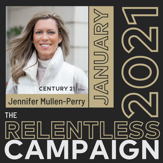 Jennifer Mullen-Perry, 2021 January Honoree for The Relentless Campaign.