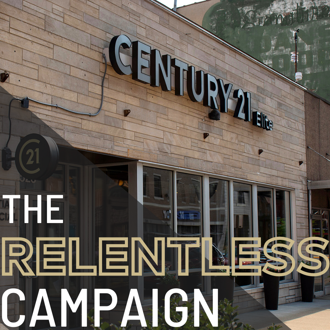 A graphic for The Relentless Campaign.