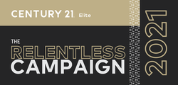 Website header for The Relentless Campaign 2021.